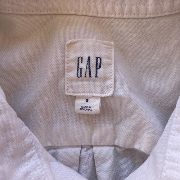 Gap Hula Girl Embroidered Collared Short Sleeve Shirt - Picture 2 of 3